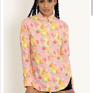 ANIMAL CROSSING FRUIT BUSINESS TIME SHIRT NWT